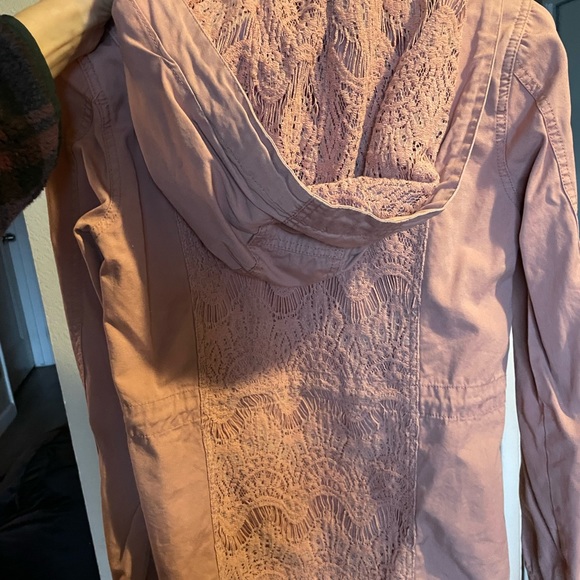 American Rag Lace Utility Jacket - Picture 3 of 4